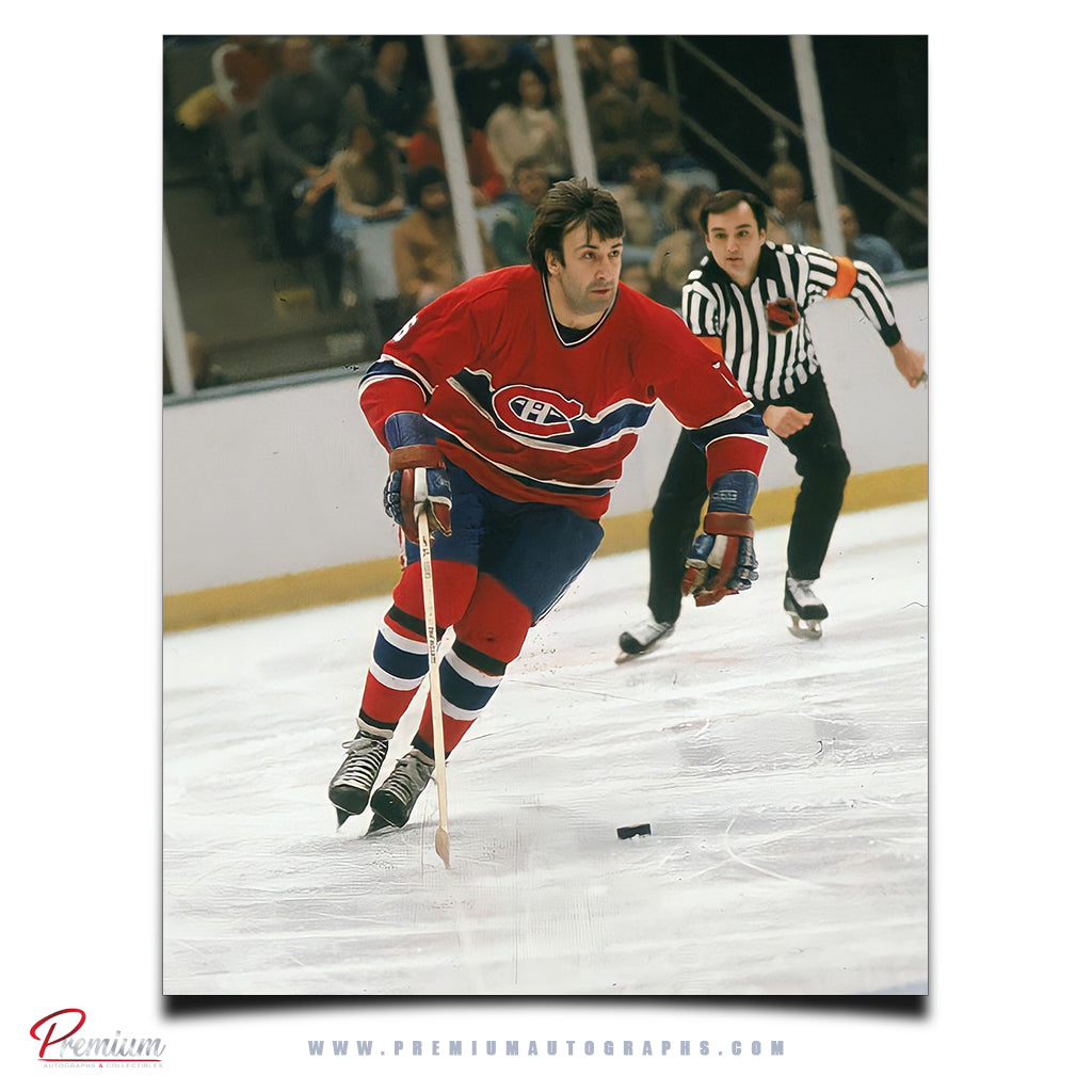Guy Lapointe Montreal Canadiens Autographed 8x10 (PreOrder 02)