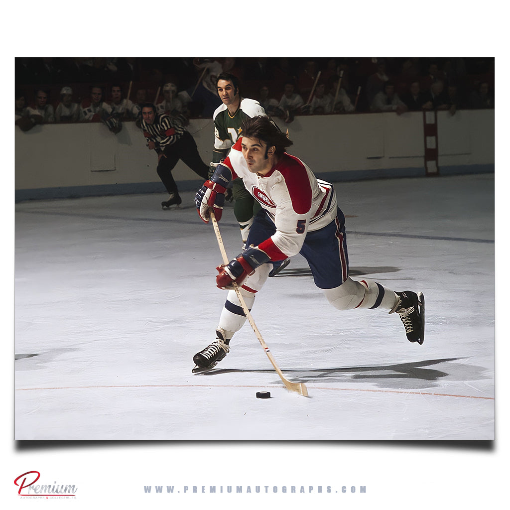 Guy Lapointe Montreal Canadiens Autographed 8x10 (PreOrder 03)