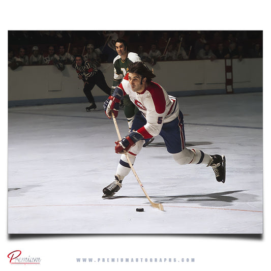 Guy Lapointe Montreal Canadiens Autographed 8x10 (PreOrder 03)