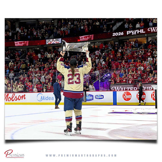 Erin Ambrose Montreal Victoire Autographed 8x10 2026 Walter Cup Champion Celebration (PreOrder 03)