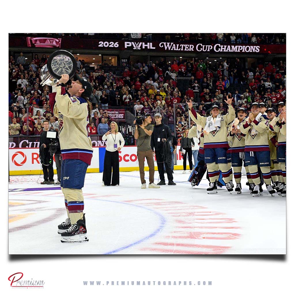 Erin Ambrose Montreal Victoire Autographed 8x10 2026 Walter Cup Champion Celebration Photograph (PreOrder 01)