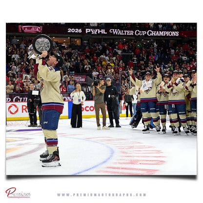 Erin Ambrose Montreal Victoire Autographed 8x10 2026 Walter Cup Champion Celebration Photograph (PreOrder 01)