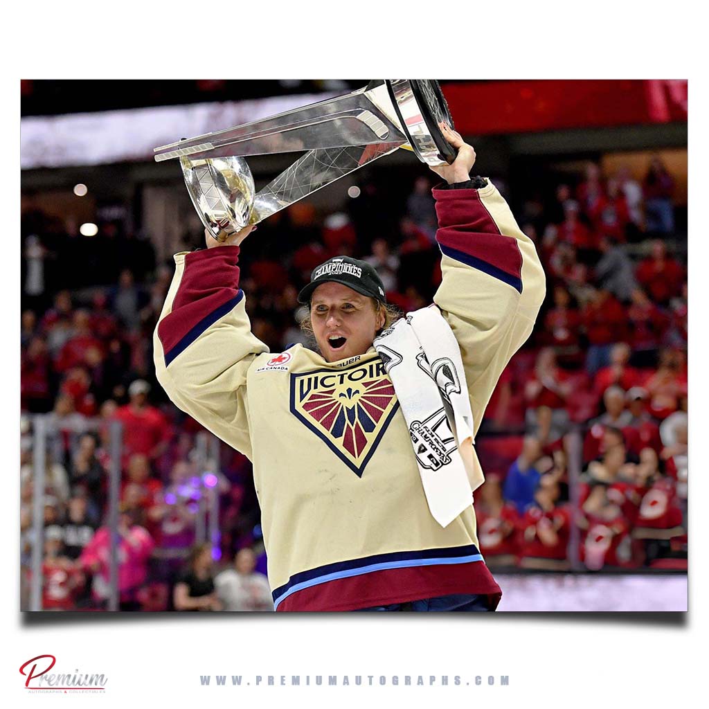 Ann-Renee Desbiens Montreal Victoire Autographed 8x10 2026 Walter Cup Champion Celebration Photograph (PreOrder 02)