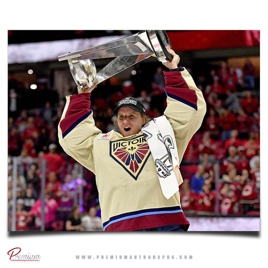 Ann-RenŽe Desbiens Montreal Victoire Autographed 8x10 2026 Walter Cup Champion Celebration (PreOrder 02)