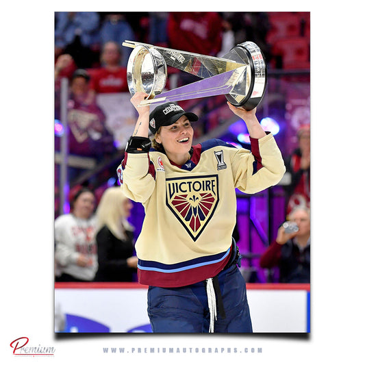 Catherine Dubois Montreal Victoire Autographed 8x10 2026 Walter Cup Champion Celebration (PreOrder 01)