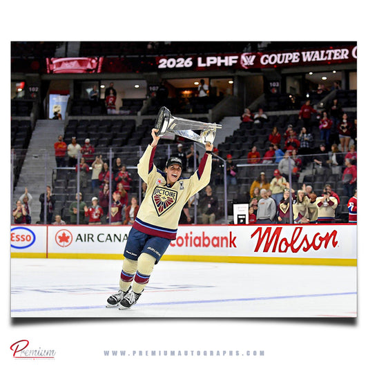 Alexandra Labelle Montreal Victoire Autographed 8x10 2026 Walter Cup Champion Celebration (PreOrder 01)