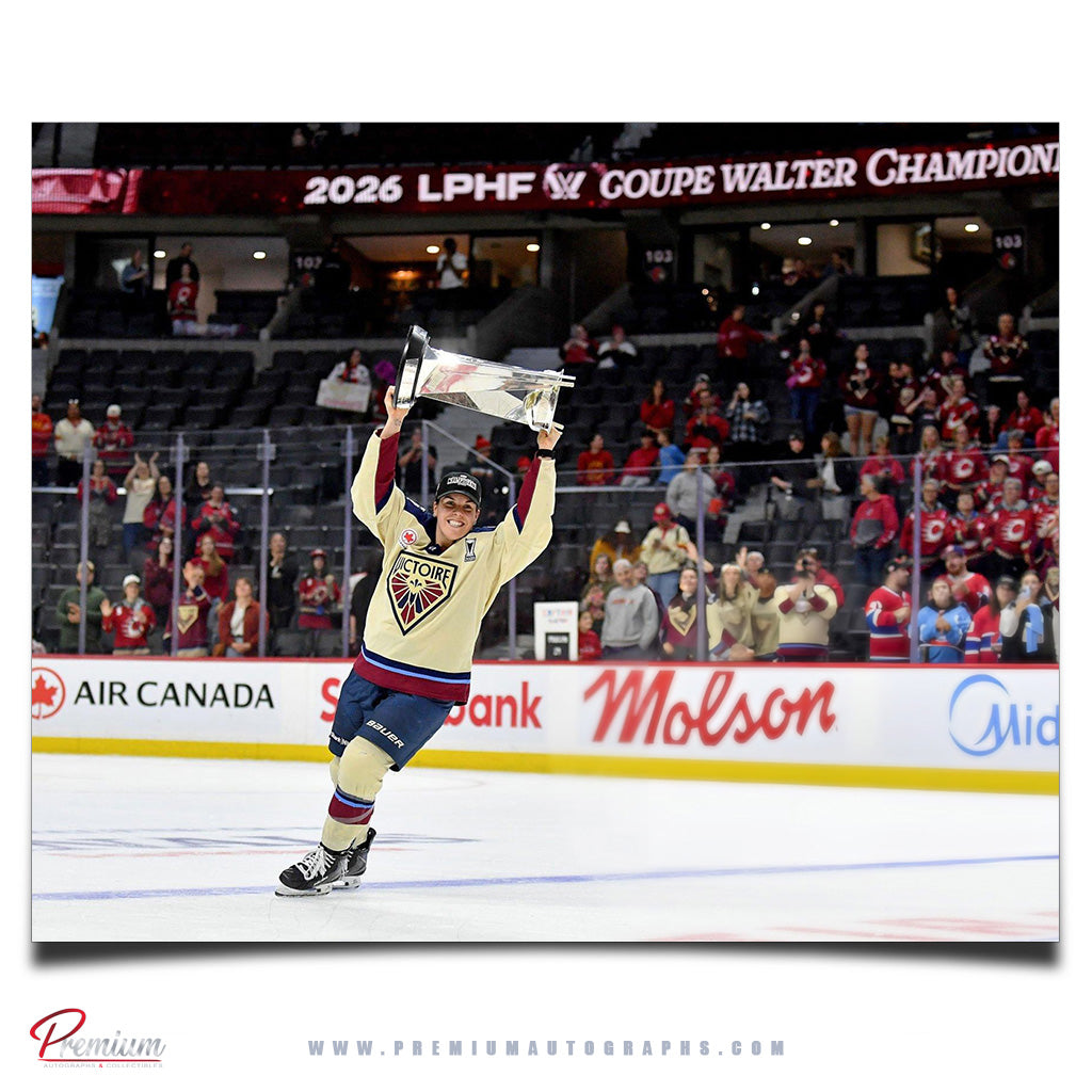Alexandra Labelle Montreal Victoire Autographed 8x10 2026 Walter Cup Champion Celebration Photograph (PreOrder 02)