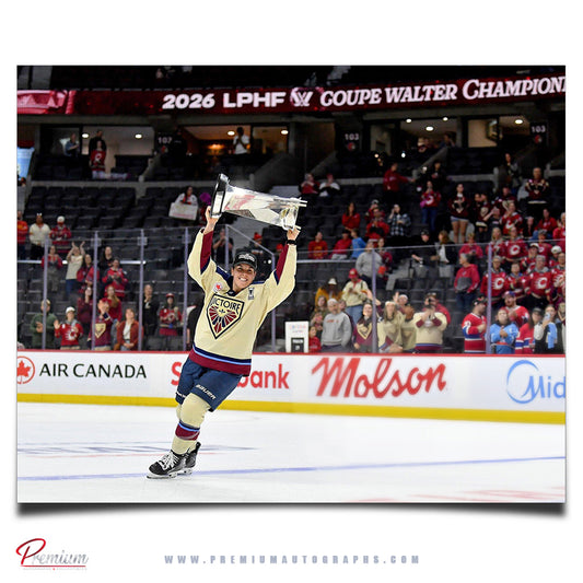 Alexandra Labelle Montreal Victoire Autographed 8x10 2026 Walter Cup Champion Celebration (PreOrder 02)