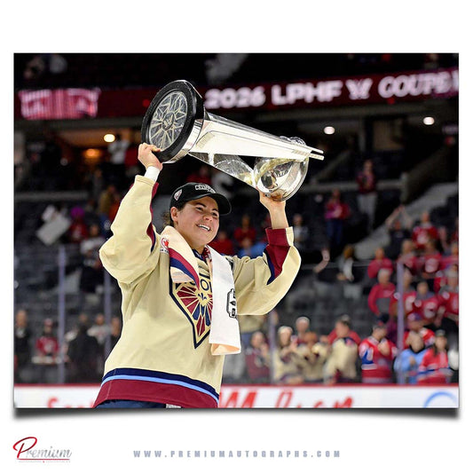 Abby Roque Montreal Victoire Autographed 8x10 2026 Walter Cup Champion Celebration (PreOrder 02)