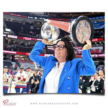 Daniele Sauvageau Montreal Victoire Autographed 8x10 2026 Walter Cup Champion Celebration Photograph (PreOrder 01)