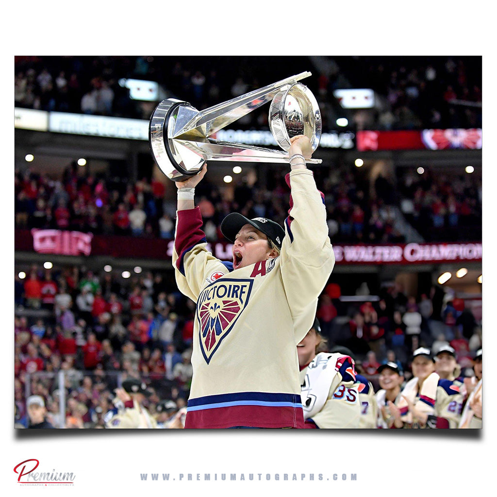 Laura Stacey Montreal Victoire Autographed 8x10 2026 Walter Cup Champion Celebration Photograph (PreOrder 01)