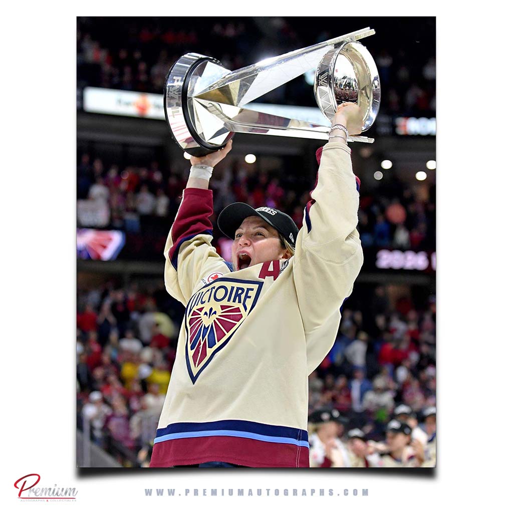 Laura Stacey Montreal Victoire Autographed 8x10 2026 Walter Cup Champion Celebration Photograph (PreOrder 02)