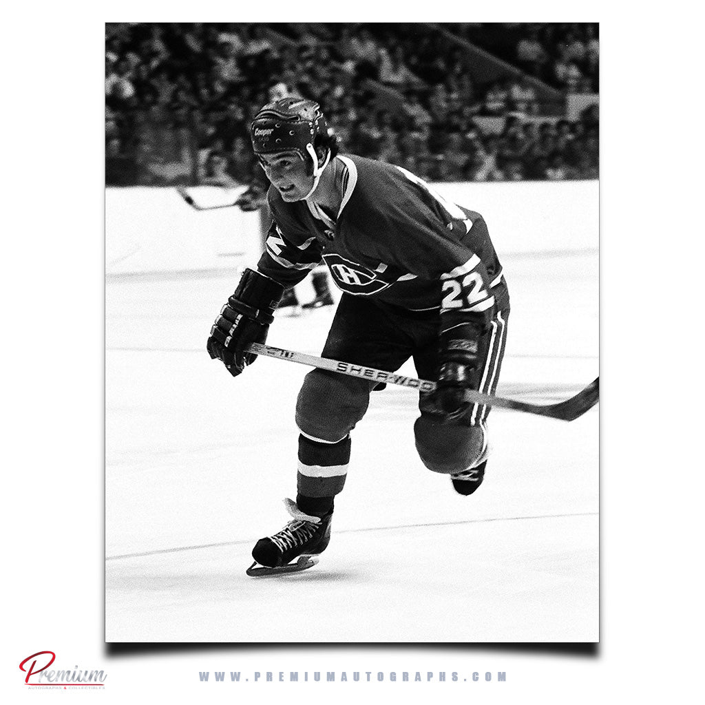Steve Shutt Montreal Canadiens AAAutograph 8x10 Photograph (PreOrder 01)
