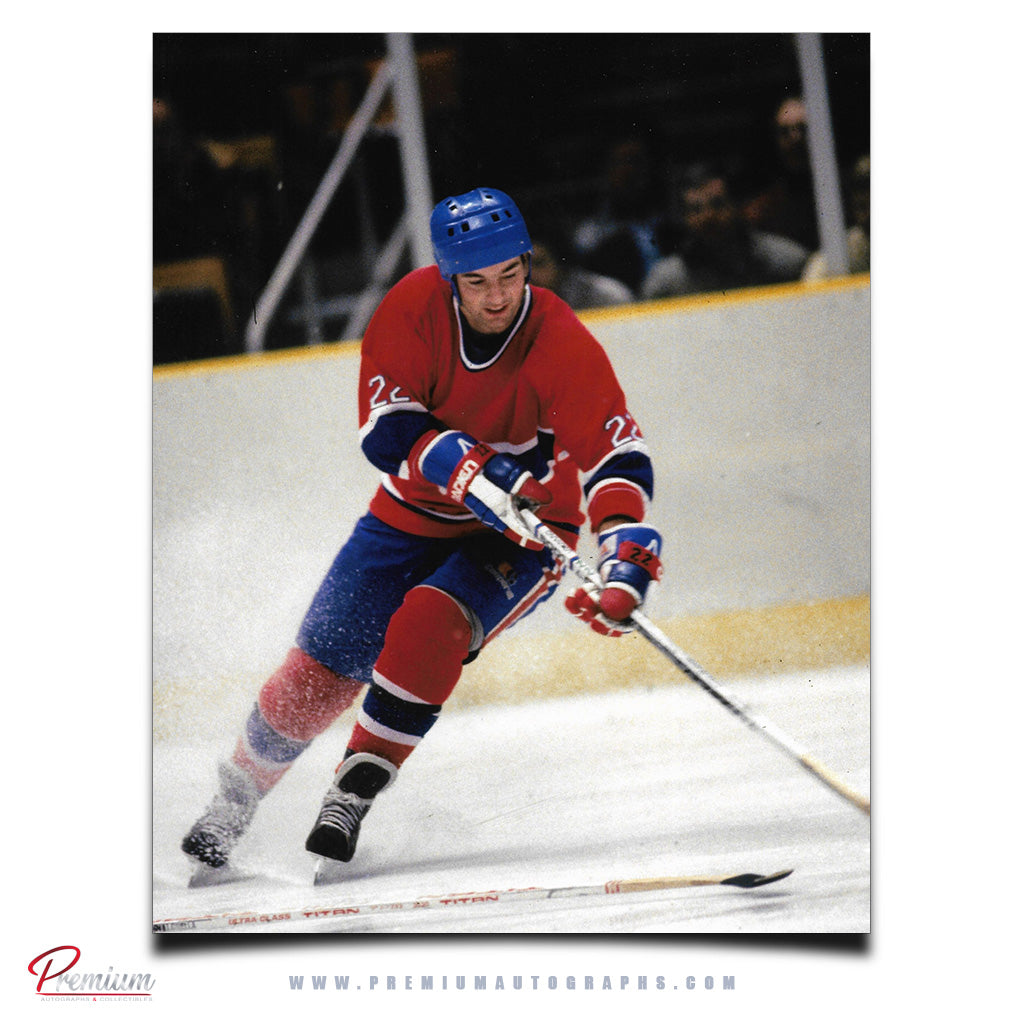 Steve Shutt Montreal Canadiens AAAutograph 8x10 Photograph (PreOrder 06)