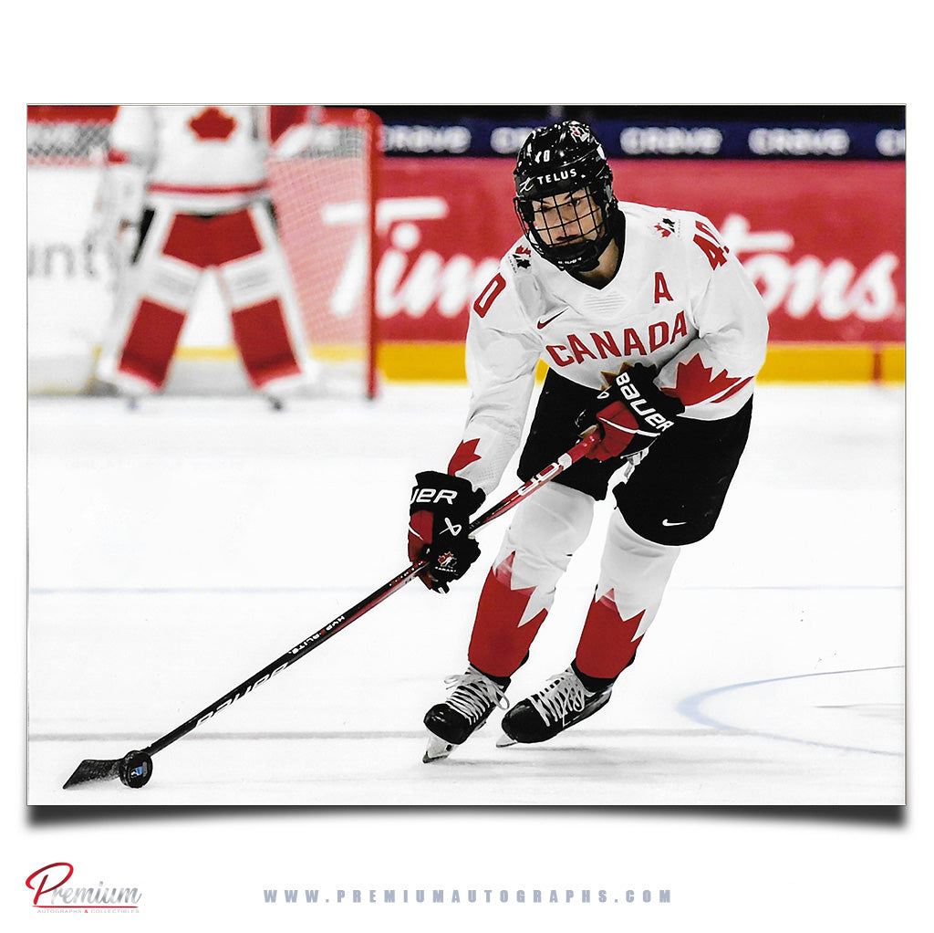 Blayre Turnbull Team Canada PWHL Autographed 8x10 Photograph (PreOrder 02)