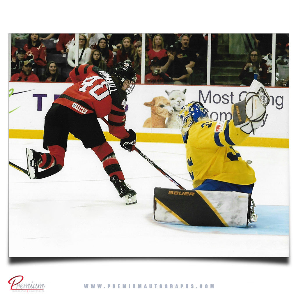 Blayre Turnbull Team Canada PWHL Autographed 8x10 Photograph (PreOrder 03)
