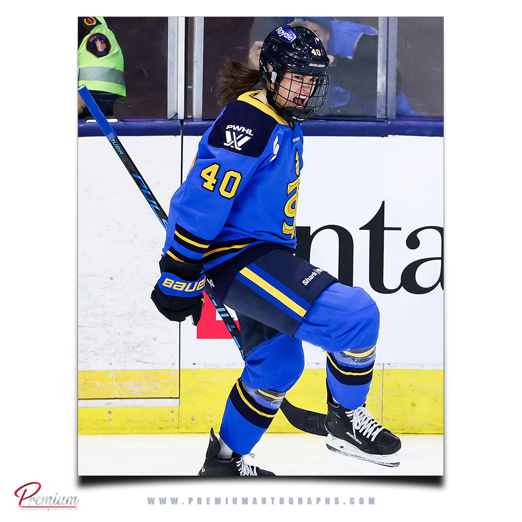 Blayre Turnbull Toronto Scepters PWHL Autographed 8x10 Photograph (PreOrder 15)