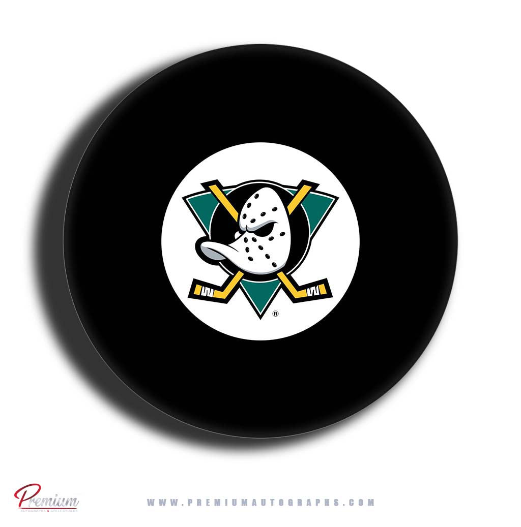 Adam Oates Anahiem Ducks Autographed Puck (Pre Order)