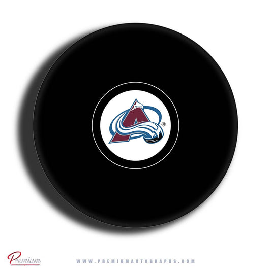 Milan Hejduk Colorado Avalanche Autographed Puck (Pre Order)