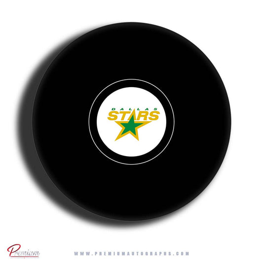 Andy Moog Dallas Stars Autographed Puck