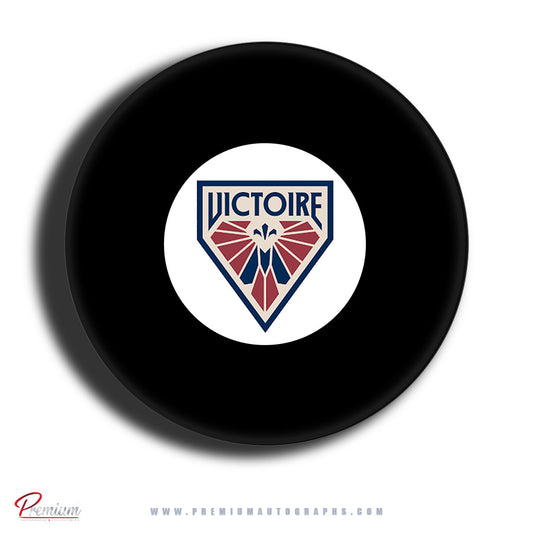 Maggie Flaherty Montreal Victoire PWHL Autographed Puck (PreOrder)