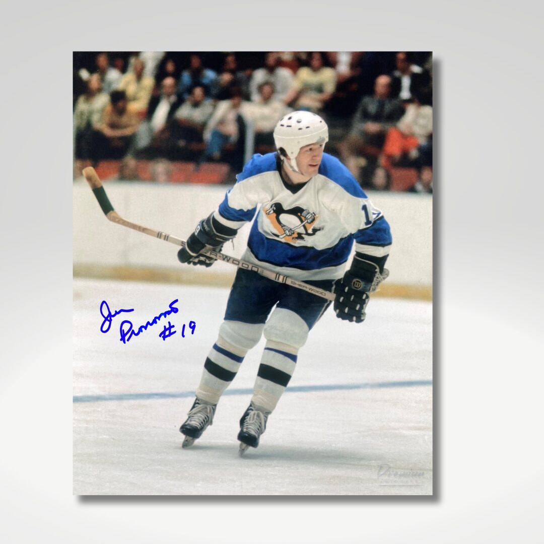 Jean Pronovost Pittsburgh Penguins Signed 8x10 Photograph