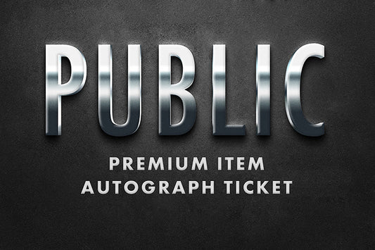 Owen Beck Premium Public Autograph Ticket