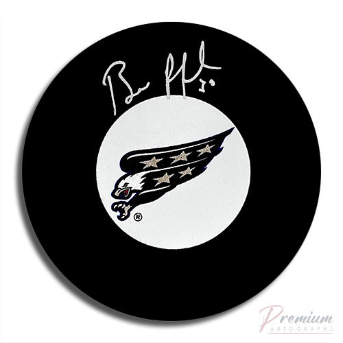 Bill Ranford Washington Capitals Signed Puck