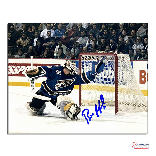 Bill Ranford Washington Capitals Signed 8x10 Photograph Glove Save!