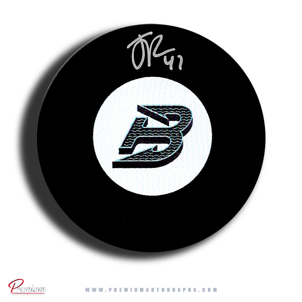 Jamie Lee Rattray Boston Fleet PWHL Autographed Puck