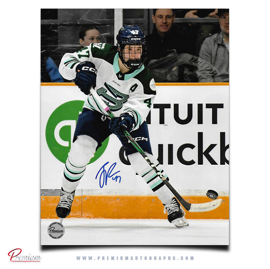 Jamie Lee Rattray Boston Fleet PWHL Autographed 8x10 Photograph Pass