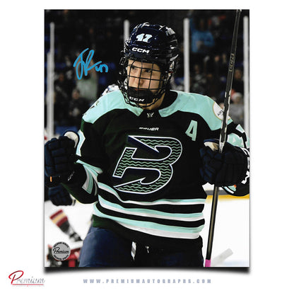 Jamie Lee Rattray Boston Fleet PWHL Autographed 8x10 Photograph Celebration