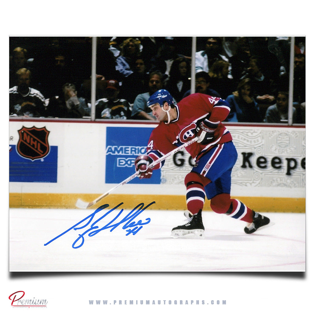 Stephane Richer New Jersey Devils Signed 8x10 Photograph Skating ...