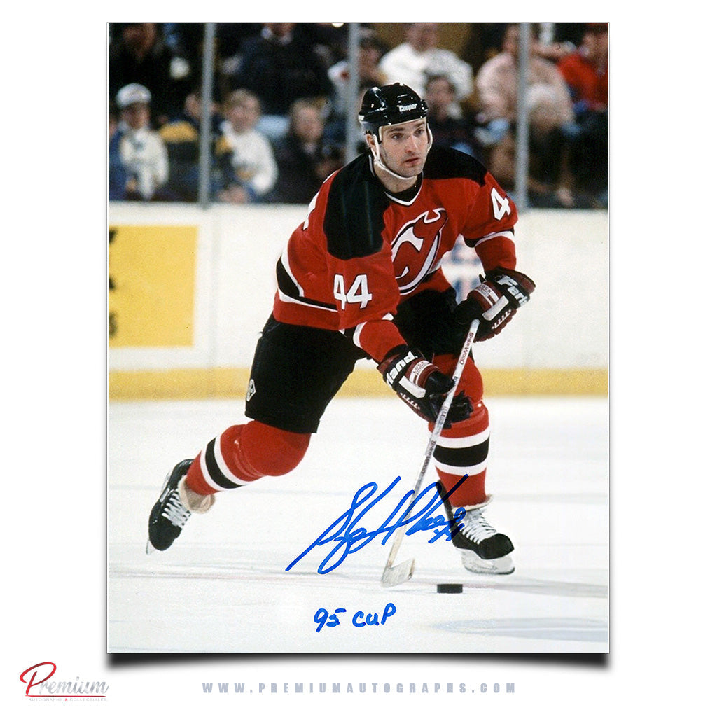 Stephane Richer Montreal Canadiens Signed 8x10 Photograph Big Shot