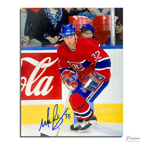 Mario Roberge Montreal Canadiens Signed 8x10 Photograph