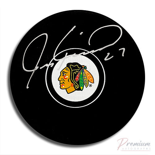 Jeremy Roenick Chicago Blackhawks Signed Puck