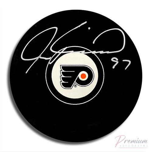 Jeremy Roenick Philadelphia Flyers Signed Puck