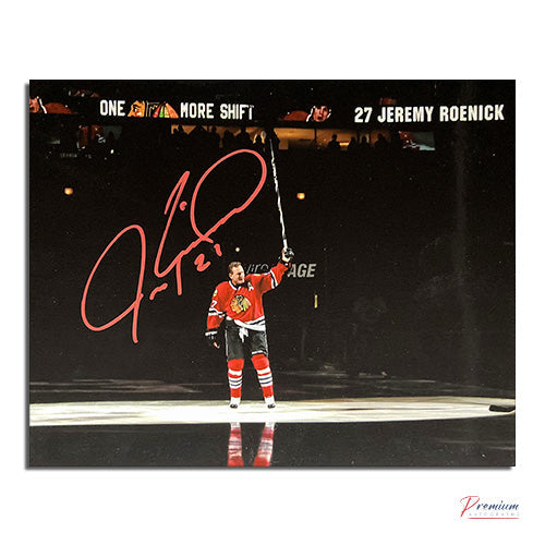 Jeremy Roenick Chicago Blackhawks Signed 8x10 Photograph Salluit!