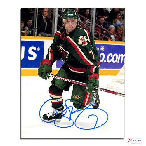 Cliff Ronning Minnesota Wild Signed 8x10 Photograph