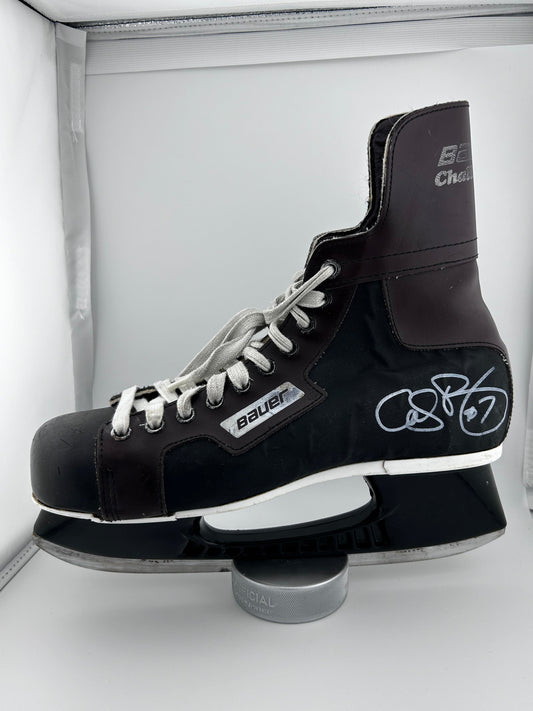 Cliff Ronning Autographed Bauer Charger Skate