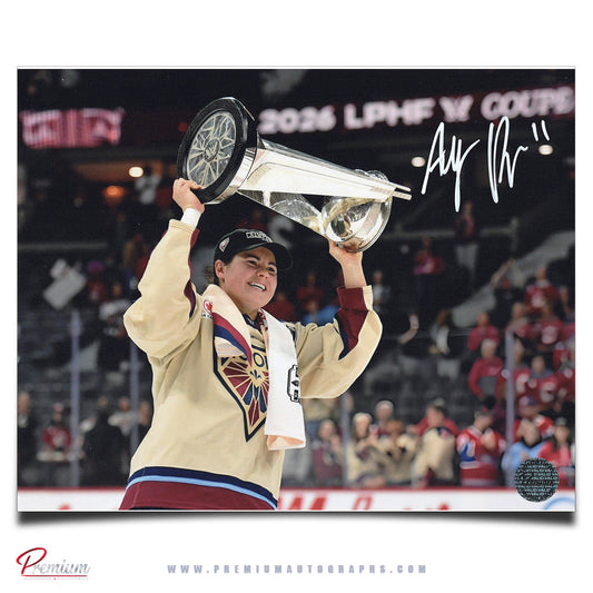 Abby Roque Montreal Victoire Autographed 8x10 Photograph 2026 Walter Cup Champs Celebration