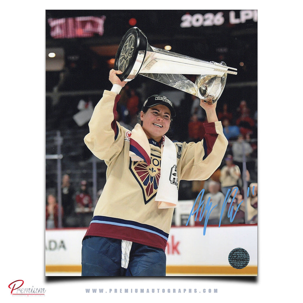 Abby Roque Montreal Victoire Autographed 8x10 Photograph 2026 Walter Cup Champs Celebration