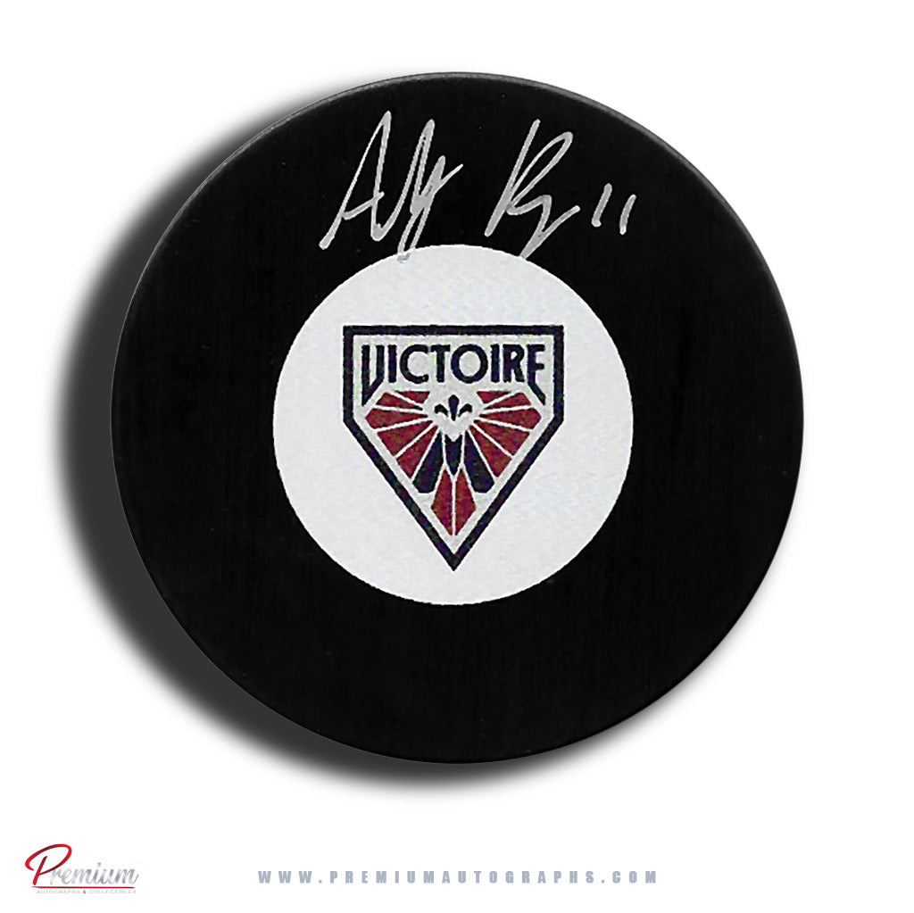 Abby Roque Montreal Victoire PWHL Autographed Puck