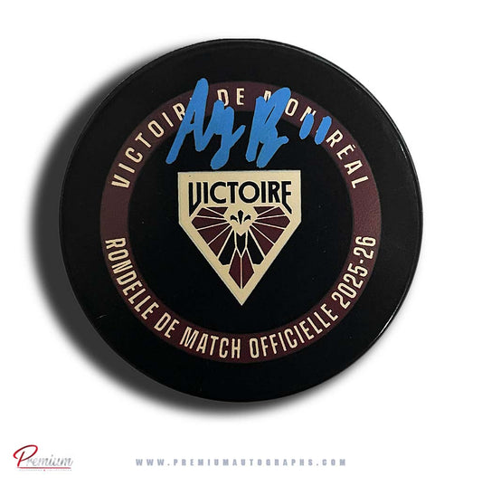 Abby Roque Autographed Montreal Victoire 2025-26 Offical Game Puck