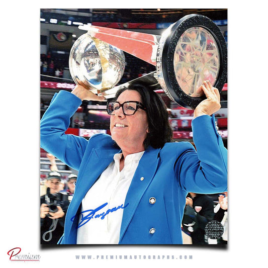 Daniele Sauvageau Montreal Victoire PWHL Autographed 8x10 Photograph Walter Cup Celebration