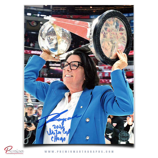 Daniele Sauvageau Montreal Victoire PWHL Autographed 8x10 Photograph w/ 2026 Walter Cup Champion Inscription