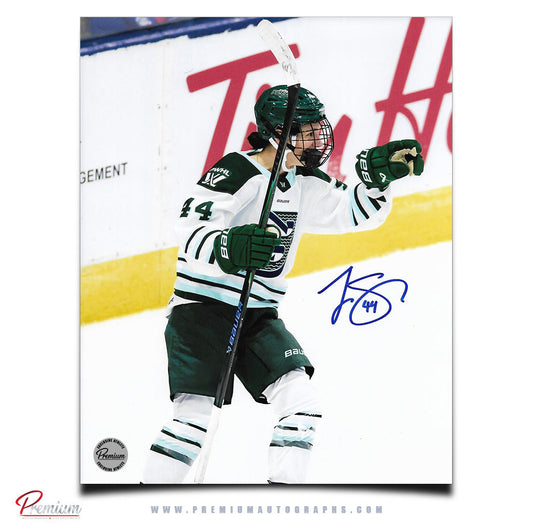 Jill Saulnier Boston Fleet PWHL Autographed 8x10 Photograph Celebration