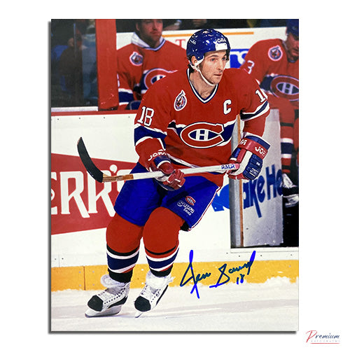 Serge Savard Montreal Canadiens Signed 8x10 Photograph Captain