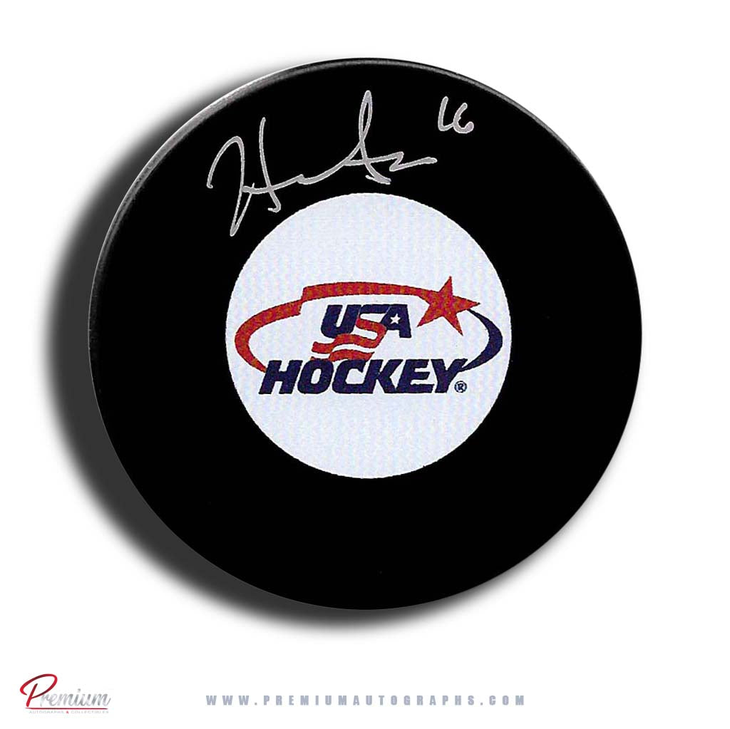 Hayley Scamurra Team USA Autographed Puck