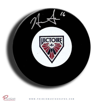 Hayley Scamurra Montreal Victoire PWHL Autographed Puck